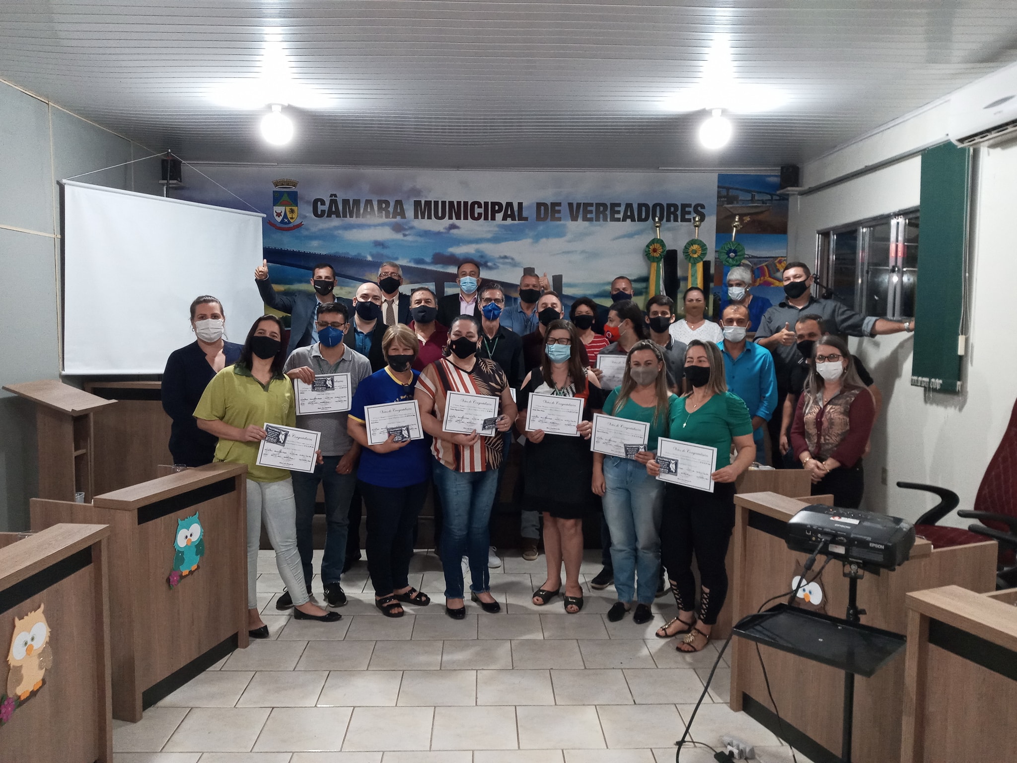 Sessão Solene em Homenagem aos Professores